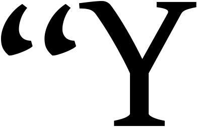 Y